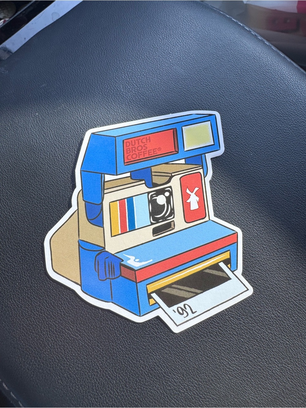 Dutch Bros Sticker Of The Month August 2026 Polaroid Camera 08.05.2026 New